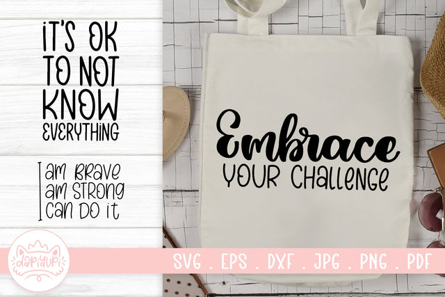 Motivational Quotes SVG Cut File SVG dapiyupi store 