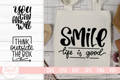 Motivational Quotes SVG Cut File SVG dapiyupi store 
