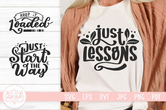 Motivational Quotes SVG Cut File SVG dapiyupi store 