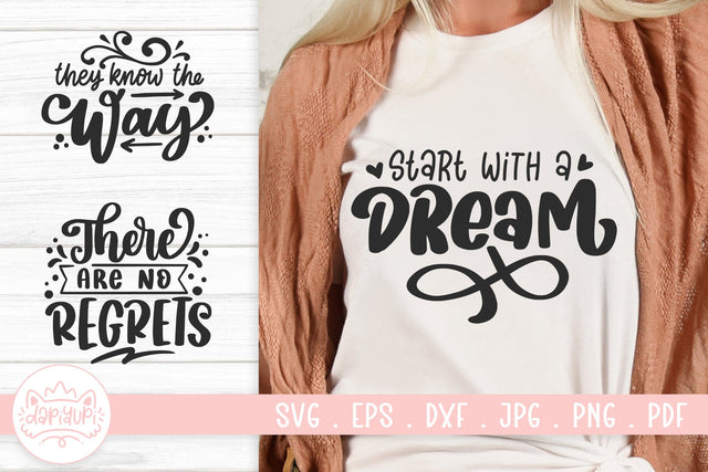 Motivational Quotes SVG Cut File SVG dapiyupi store 