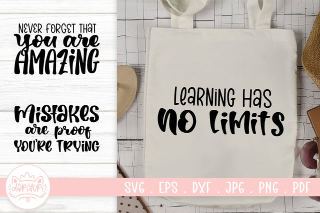 Motivational Quotes SVG Cut File SVG dapiyupi store 