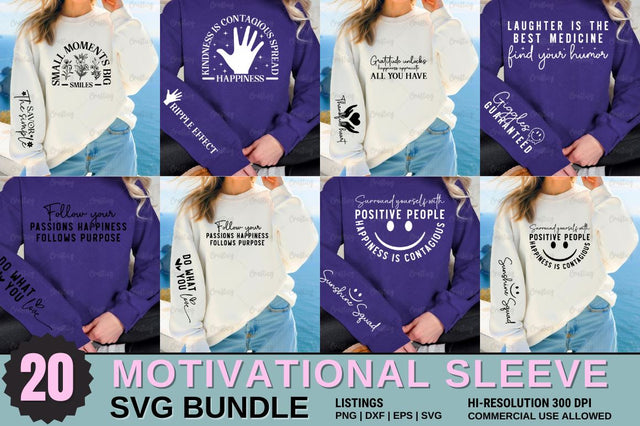 Motivational sleeve SVG Design Bundle SVG Designangry 
