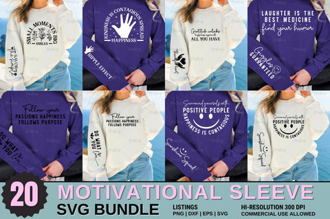 Motivational sleeve SVG Design Bundle SVG Designangry 