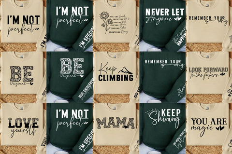 Motivational Sleeve SVG Design Bundle SVG Designangry 