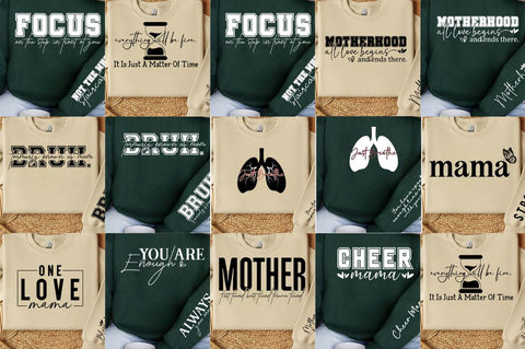 Motivational Sleeve SVG Design Bundle SVG Designangry 