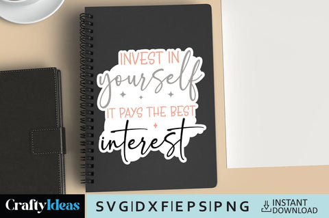 Motivational Sticker Bundle SVG Crafty Ideas 