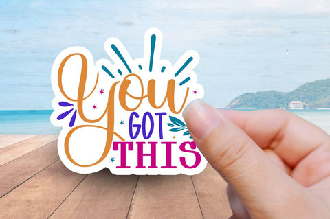 Motivational Stickers Bundle Sublimation Regulrcrative 