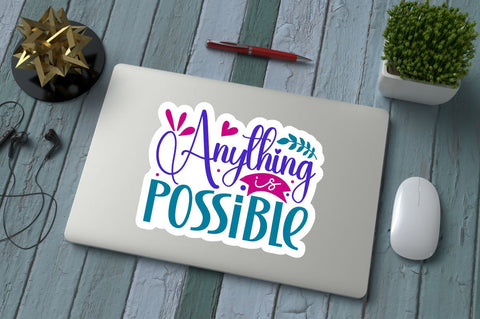 Motivational Stickers Bundle Sublimation Regulrcrative 
