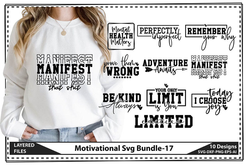 Motivational Svg Bundle-17 SVG shah alam 