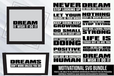 Motivational SVG Bundle, Inspirational SVG Bundle, Inspirational SVG orpitasn 