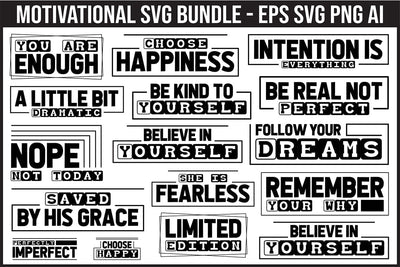 Motivational SVG bundle SVG orpitasn 