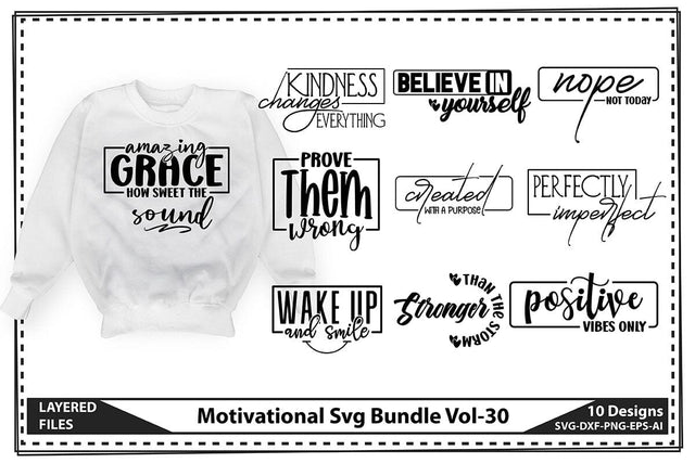 Motivational Svg Bundle Vol-30 SVG shah alam 