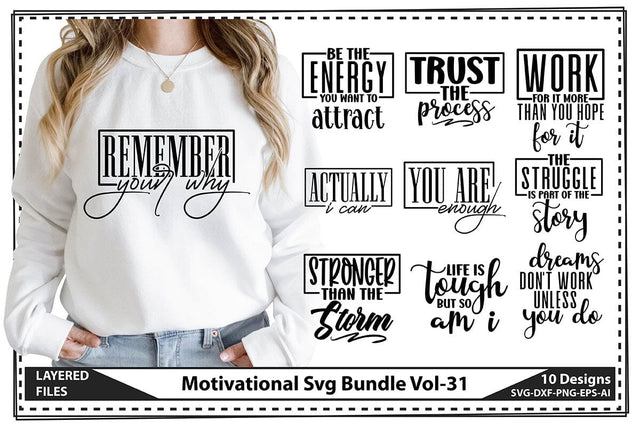 Motivational Svg Bundle Vol-31 SVG shah alam 