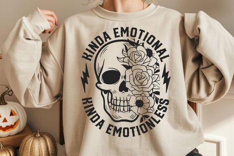 Motivational Svg, Inspirational Svg, Skeleton Design, Dead Inside Svg, Skull svg file, Floral Skull svg, skull Vector, skull flower svg vector silhouette SVG DesignDestine 