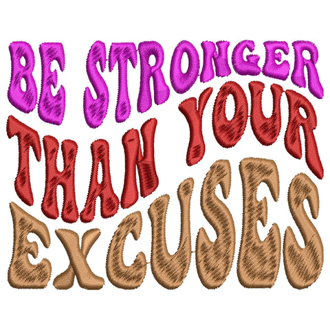 Motivational Wavy Embroidery Designs Bundle - 15 Designs, Motivational Sayings Embroidery, Motivational Quotes Embroidery Files Embroidery/Applique DESIGNS HappyDesignStudio 