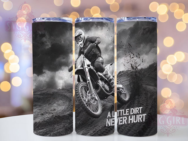 Motocross Dirt Bike Racing Tumbler Wrap, Dirt Bike Racing Cup, 20oz Off-Road Tumbler, Motorcycle Rider PNG, Extreme Sports Tumbler, ATV Quad Bike Cup, Fun Mud Racing Tumbler Sublimation SvggirlplusArt 