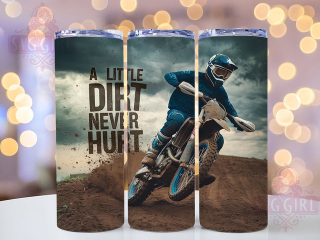 Motocross Dirt Bike Racing Tumbler Wrap, Dirt Bike Racing Cup, 20oz Off-Road Tumbler, Motorcycle Rider PNG, Extreme Sports Tumbler, ATV Quad Bike Cup, Fun Mud Racing Tumbler Sublimation SvggirlplusArt 