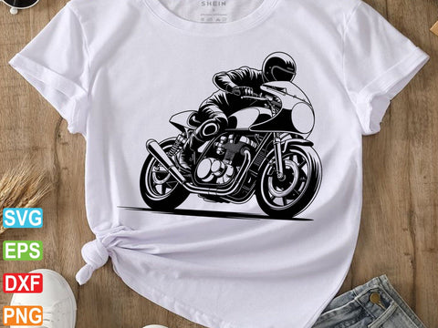 Motorcycle Racer SVG, Motorcycle Clipart, Sports Lover Shirt SVG Creativeart88 