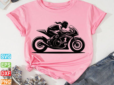 Motorcycle Racer SVG, Motorcycle Clipart, Sports Lover Shirt SVG Creativeart88 
