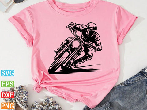 Motorcycle Racer SVG, Motorcycle Clipart, Sports Lover Shirt SVG Creativeart88 
