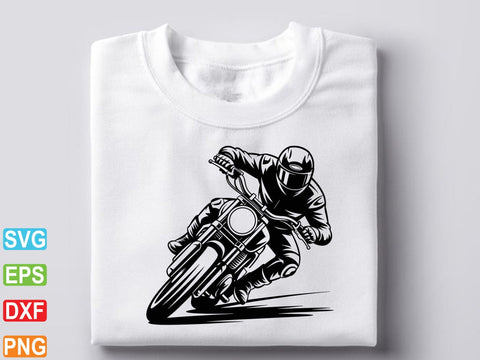 Motorcycle Racer SVG, Motorcycle Clipart, Sports Lover Shirt SVG Creativeart88 