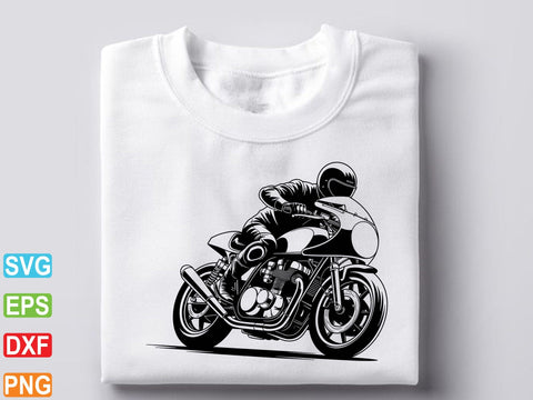 Motorcycle Racer SVG, Motorcycle Clipart, Sports Lover Shirt SVG Creativeart88 