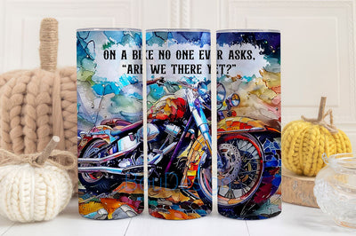 Motorcycle Tumbler Wrap, Motorcycle Sublimation Designs for Digital Download, 20oz Skinny Tumbler Sublimation Design Templates Sublimation BouDesign 