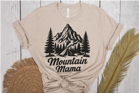 Mountain Mama SVG PNG DXF EPS Cut File - Cricut & Silhouette Design SVG So Fontsy VIP Design Shop 