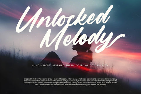 Mountain Silent - Modern Brush Font Font Letterena Studios 