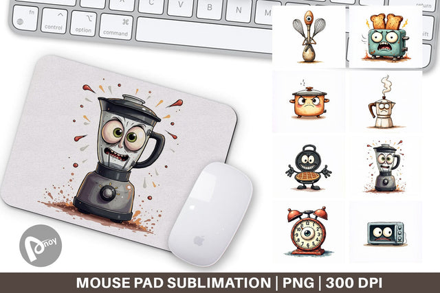Mouse Pad Annoyed Appliances Sublimation artnoy 