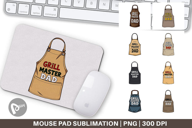 Mouse Pad Apron Sublimation artnoy 