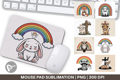 Mouse Pad Christian Vintage Sublimation artnoy 