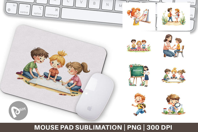 Mouse Pad Classroom Moments Sublimation artnoy 