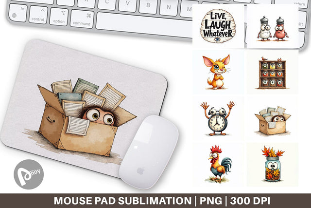 Mouse Pad Cynical Farmhouse Decor Sublimation artnoy 