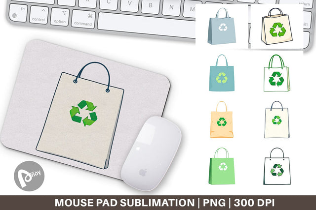 Mouse Pad Eco Bag Sublimation artnoy 