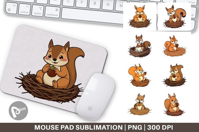 Mouse Pad Fallen Log Sublimation artnoy 