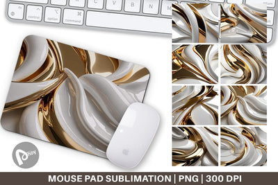 Mouse Pad Fluid Glossy Sublimation artnoy 