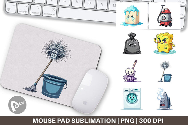 Mouse Pad Grumpy Household Sublimation artnoy 