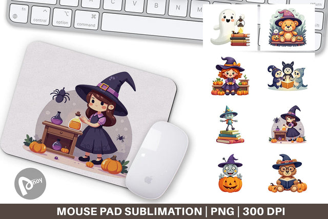 Mouse Pad Haunted Toy Shop Sublimation artnoy 