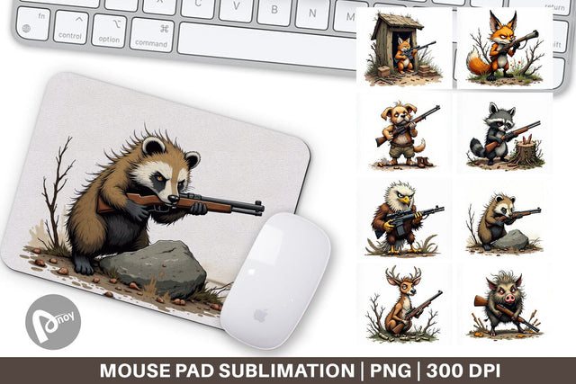 Mouse Pad Hunter Havoc Sublimation artnoy 
