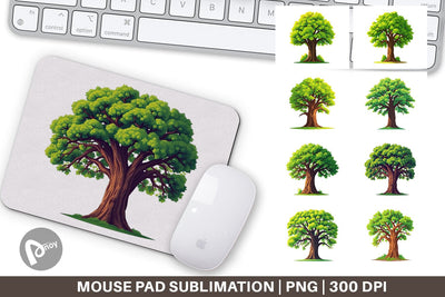 Mouse Pad Mighty Oak Sublimation artnoy 