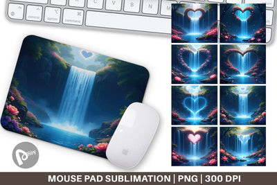 Mouse Pad Mystic Waterfall Sublimation artnoy 