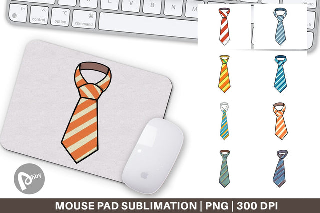Mouse Pad Necktie Sublimation artnoy 