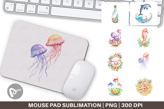 Mouse Pad Ocean Dreams Sublimation artnoy 