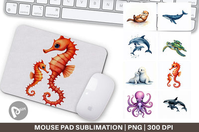 Mouse Pad Ocean Wonders Sublimation artnoy 