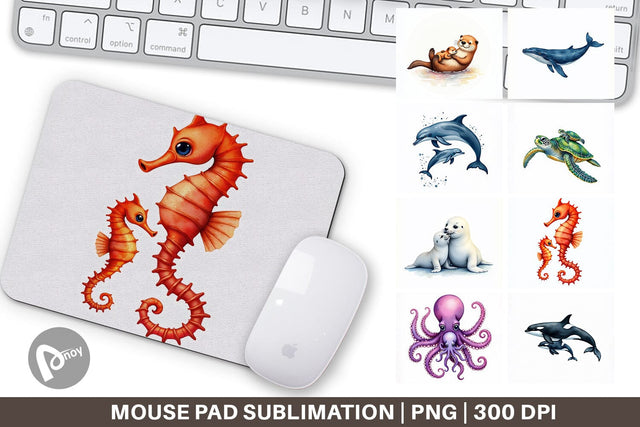 Mouse Pad Ocean Wonders Sublimation artnoy 