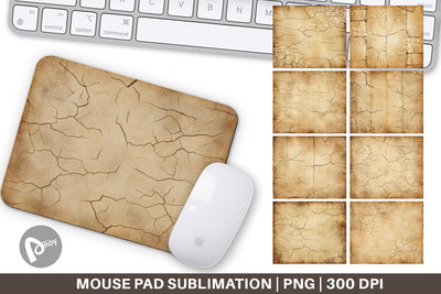Mouse Pad Old Paper Sublimation artnoy 
