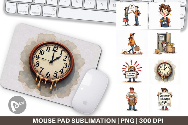 Mouse Pad Retail Warrior Sublimation artnoy 