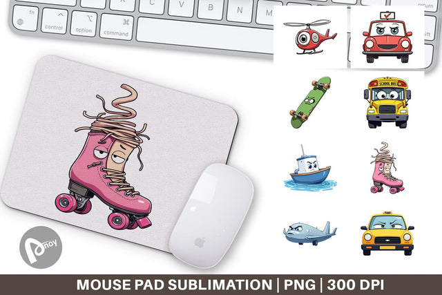 Mouse Pad Sarcastic Transport Squad Sublimation artnoy 