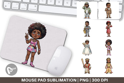 Mouse Pad Sassy Historical Ancestor Sublimation artnoy 